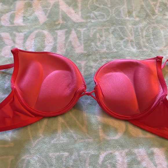 Marilyn Monroe padded push up pink bra - Picture 2 of 4